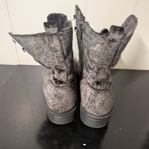 Indigo Rd Combat Style Boot Grey Size 9.5 M - Picture 6 of 8